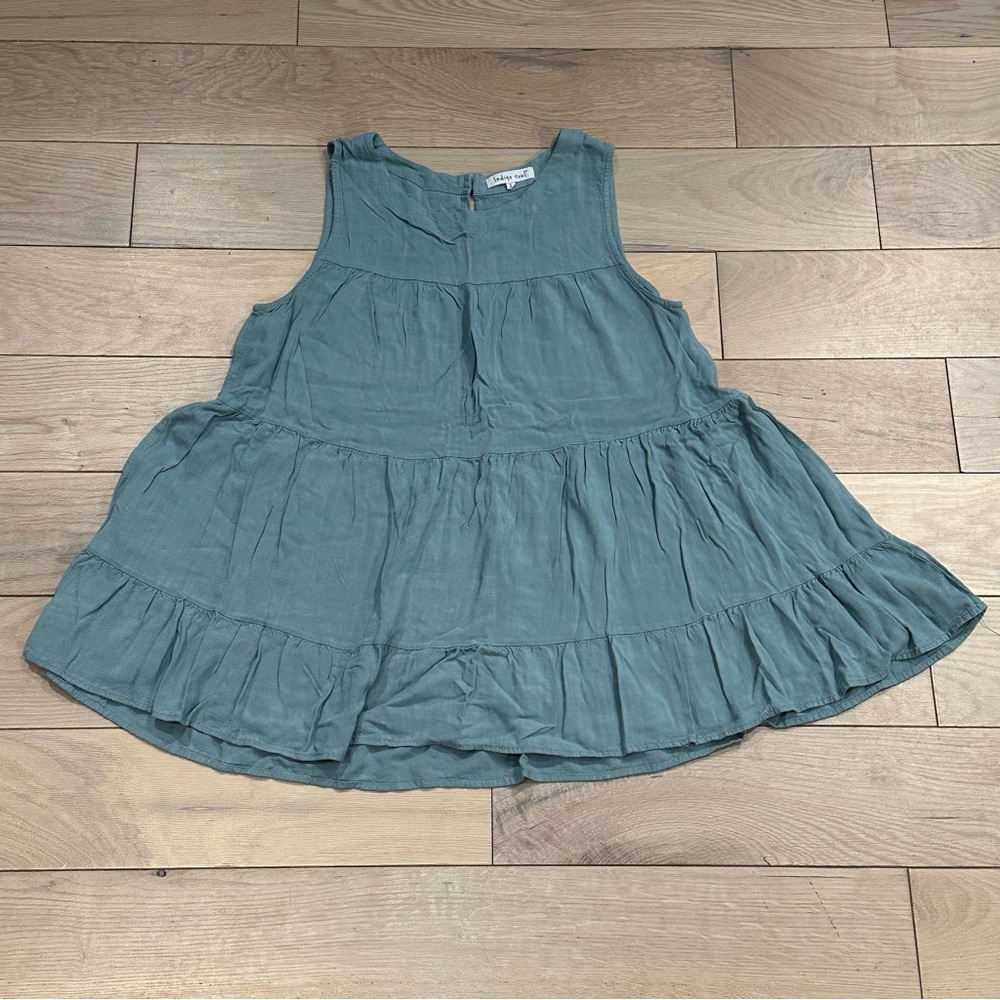 Indigo Soul Sage Green Blouse